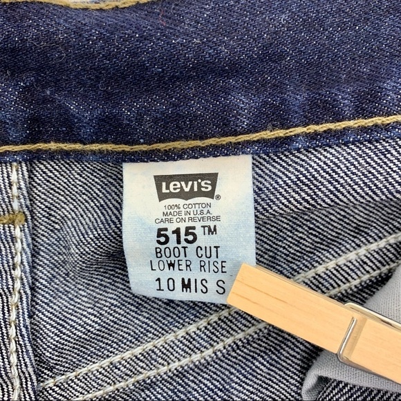 Levi’s 515 Red Tab Cutoff Denim Shorts - Picture 4 of 6